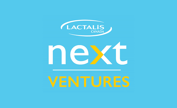 Lactalis Canada logo above next VENTURES logo