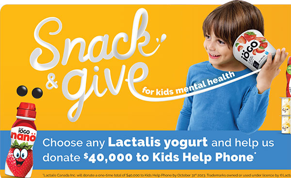 Snack & give for kids mental health
